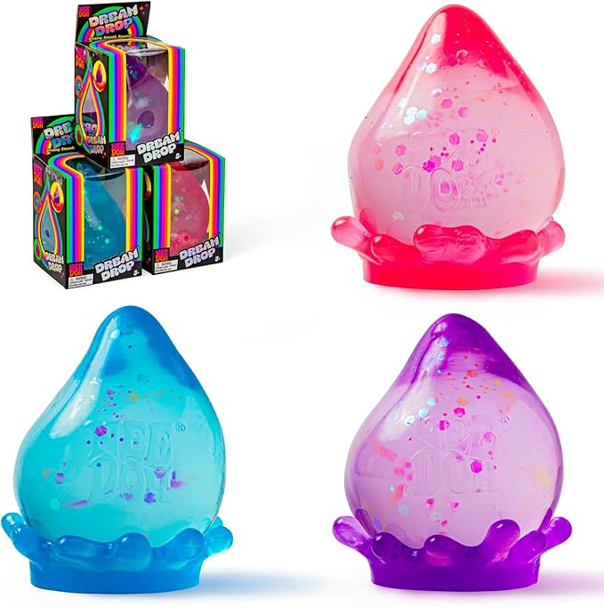 Schylling NeeDoh Nice Cube - Sensory Squeeze Toy with Super Solid Squish - 2.25" Cube - Color May Vary (Pack of 1)