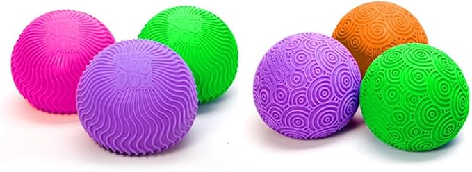 Schylling: Ripples Super NeeDoh - Surprise Style! (1) 4.25" Toy in Assorted Neon Colors & Textures, Doh-Filled, Stress Reliever, Squish-Squeeze-Pull