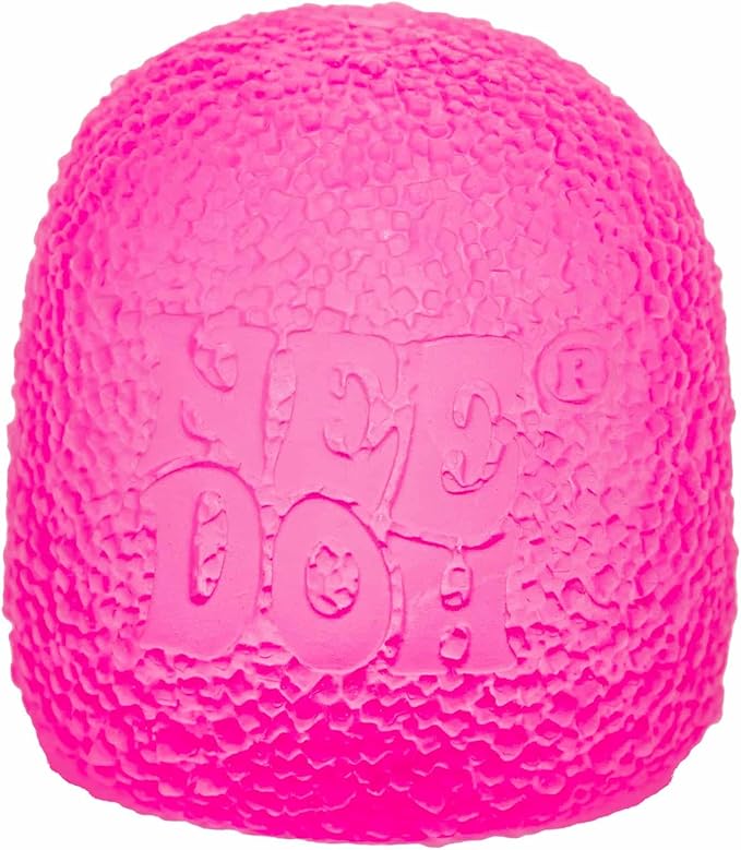 Schylling NeeDoh Nice Cube - Sensory Squeeze Toy with Super Solid Squish - 2.25" Cube - Color May Vary (Pack of 1)