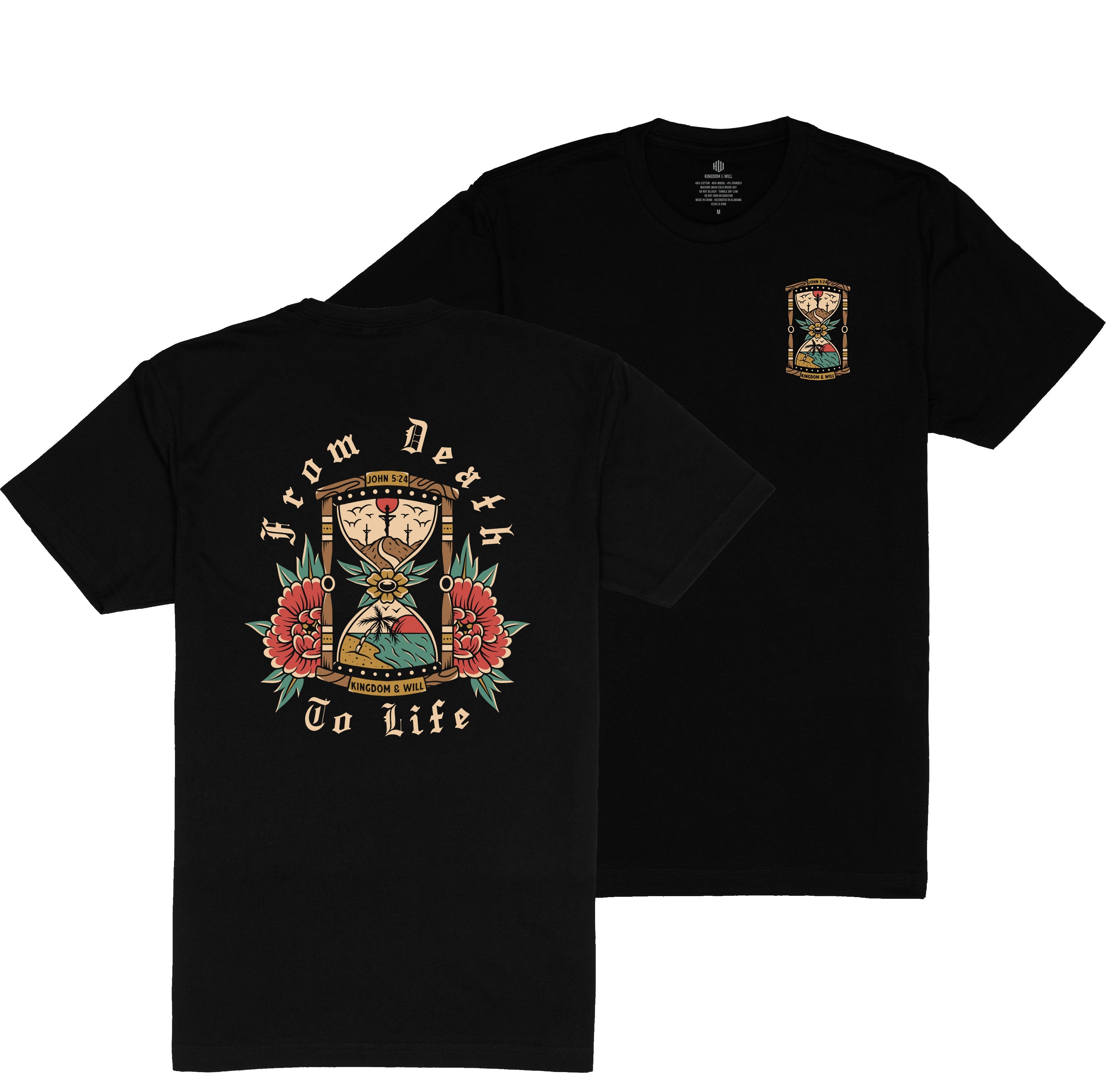 Death to Life T-Shirt (Black)