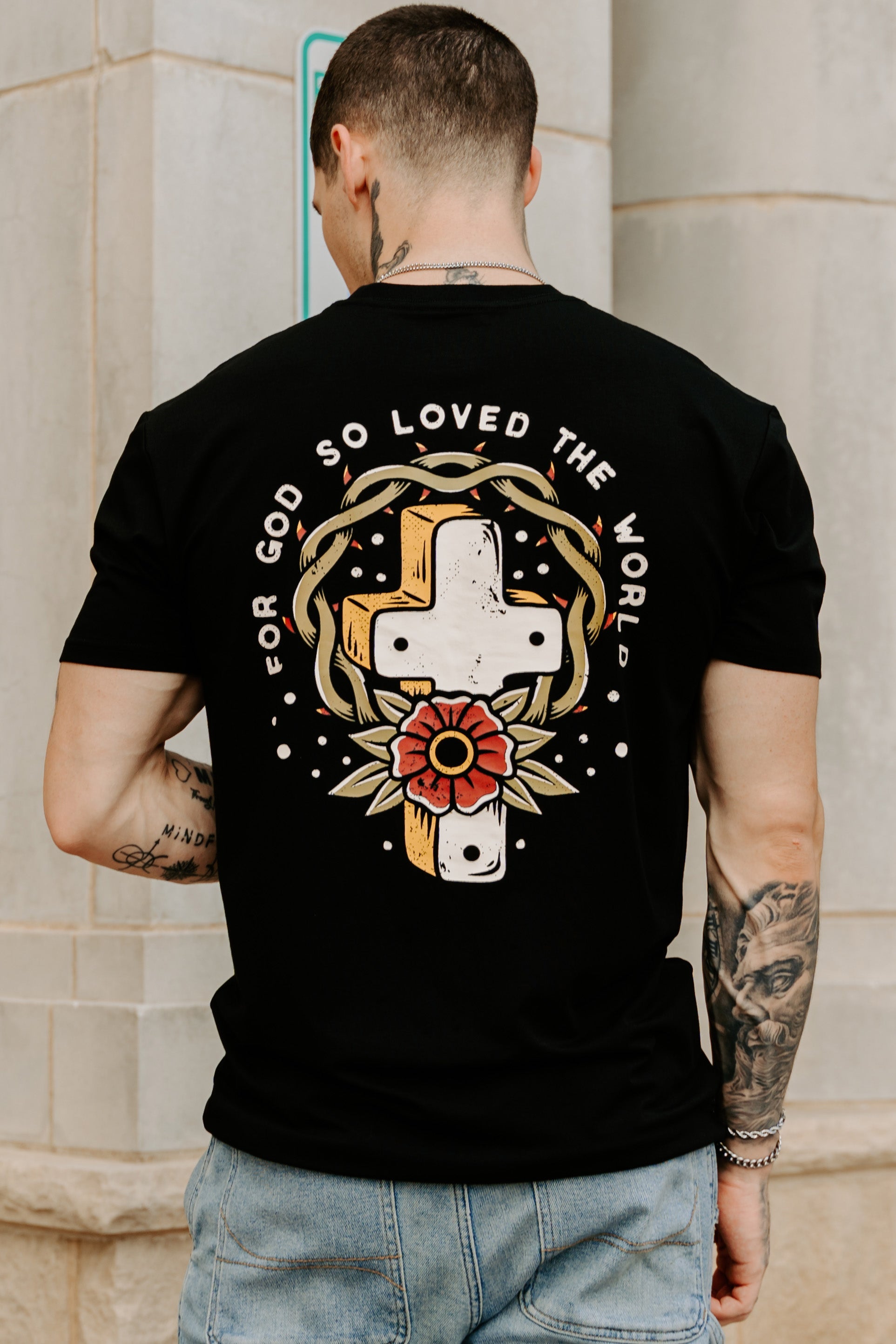 John 3:16 T-Shirt (Black)