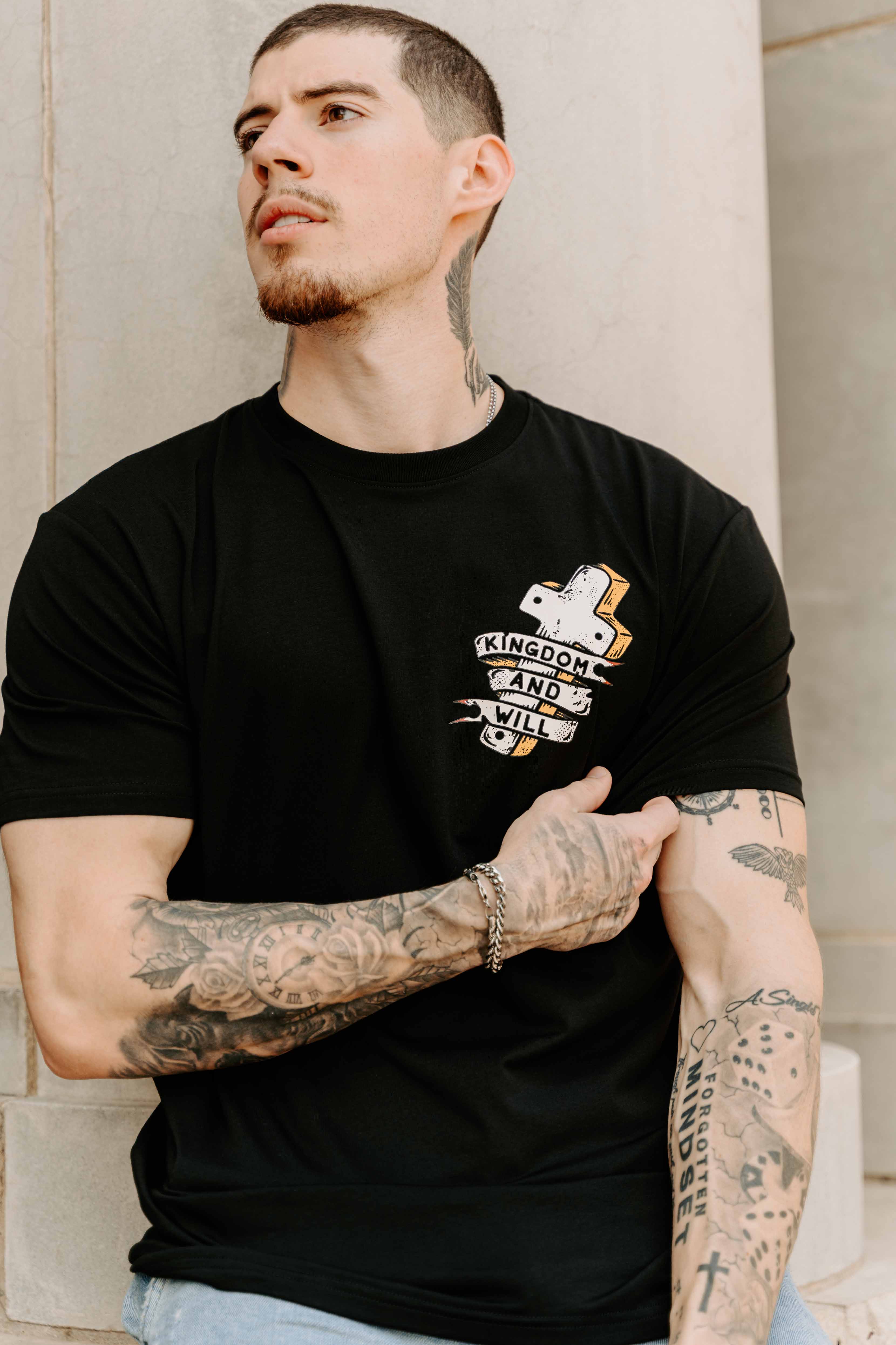 John 3:16 T-Shirt (Black)