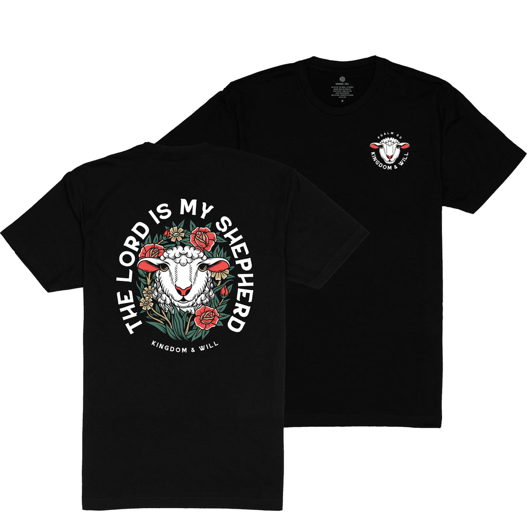 Psalm 23 T-Shirt (Black)